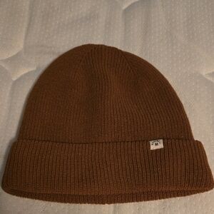 Brown Knit Beanie